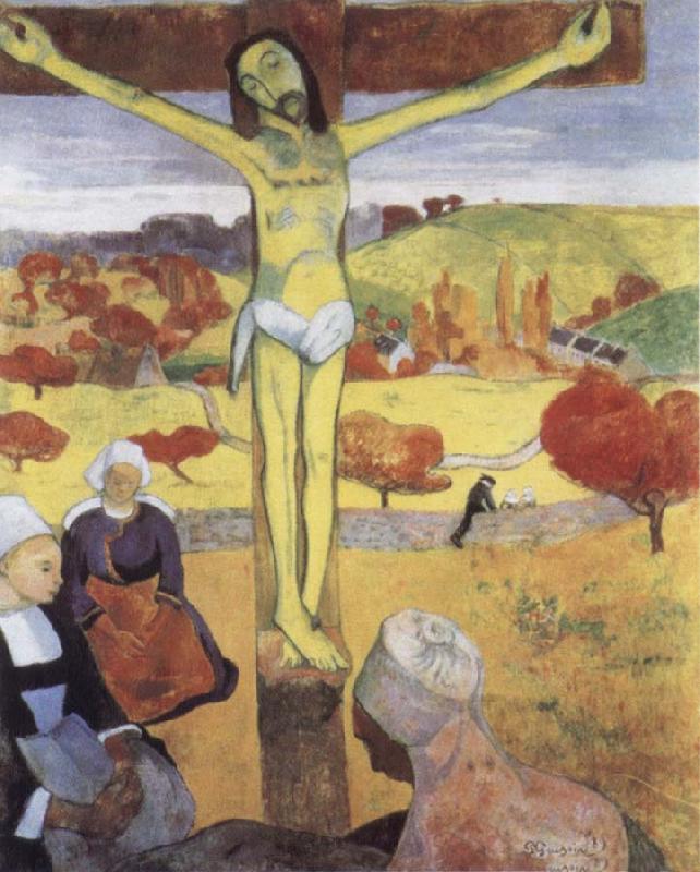 Paul Gauguin The Yellow Christ oil painting image